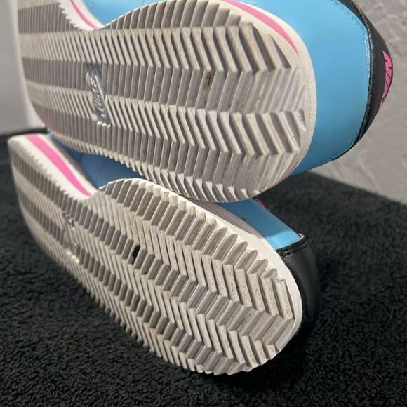 🔥🔥 NIKE CORTEZ Basic Leather “South Beach” 2018 Rare BV2527-400Men Sz 9 - EUC - Picture 12 of 14